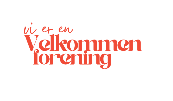 Velkommen logo for ekstra inkluderende foreninger