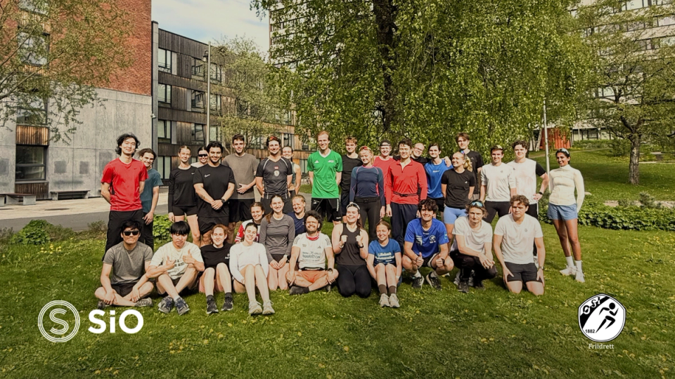 Students jogging