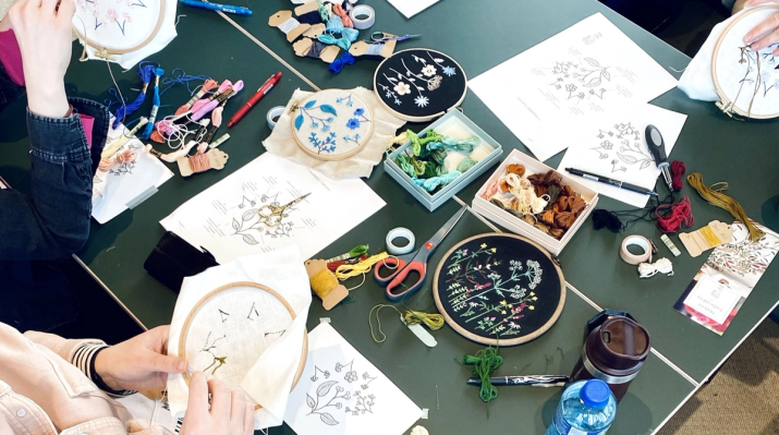 Photo of embroidery