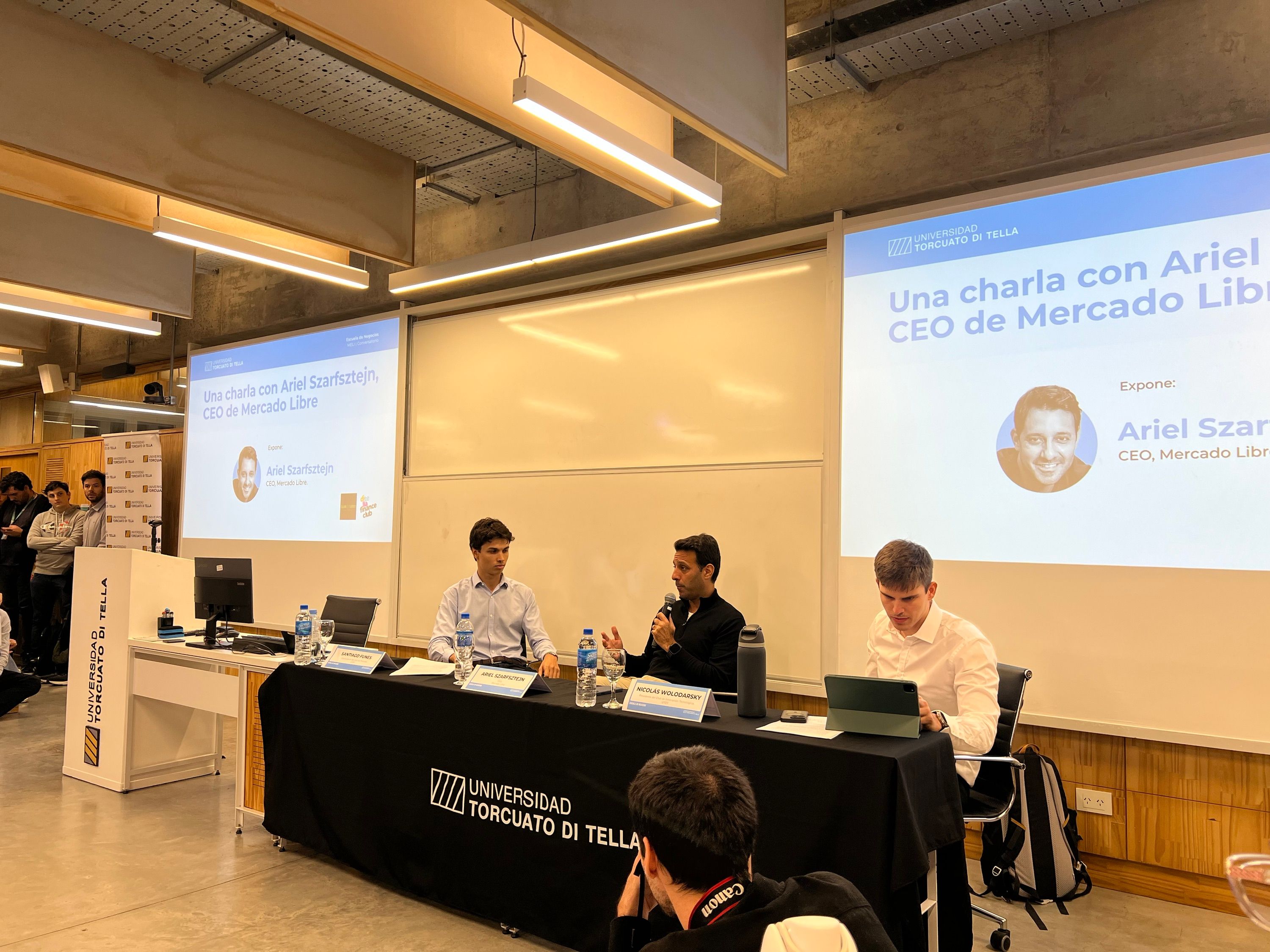 Charla con Ariel Szarfsztejn (CEO de Mercado Libre) 1