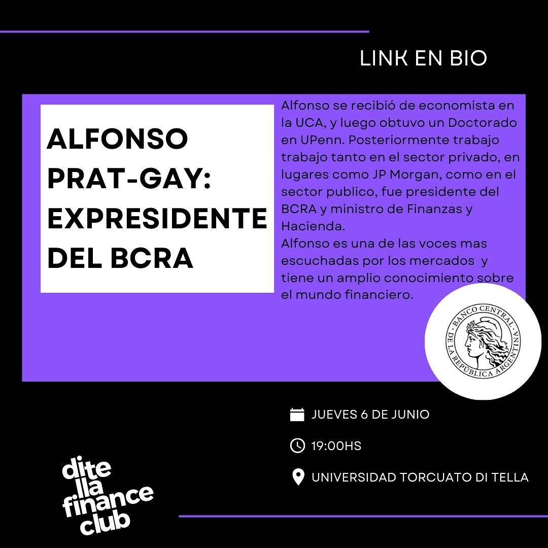 Charla con Alfonso Prat-Gay 1