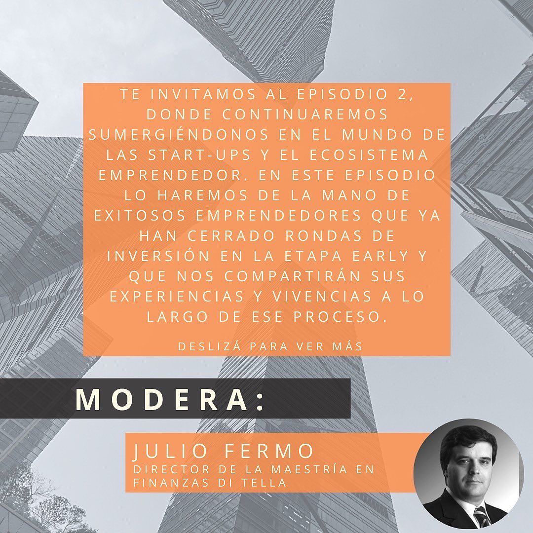 Presentación general del ciclo sobre venture capital y emprendedurismo, con enfoque financiero 1