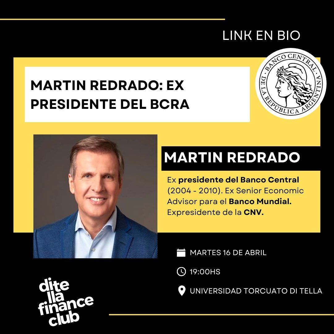 Martín Redrado en UTDT