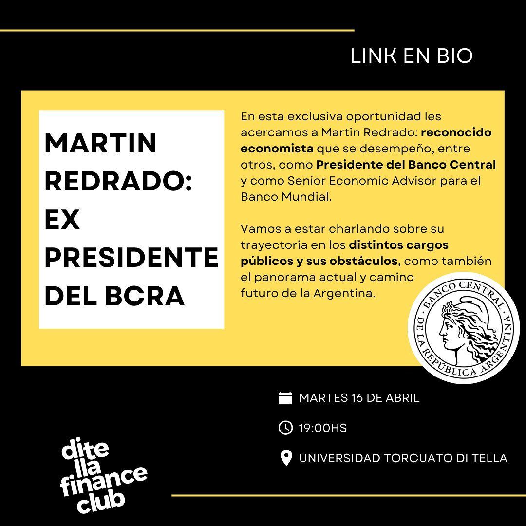 Martín Redrado en UTDT 1