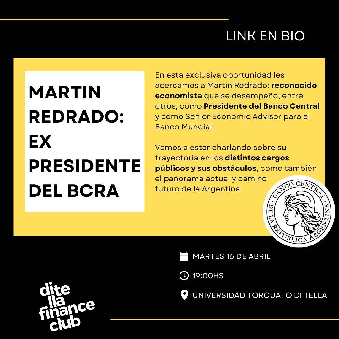 Martín Redrado en UTDT 1