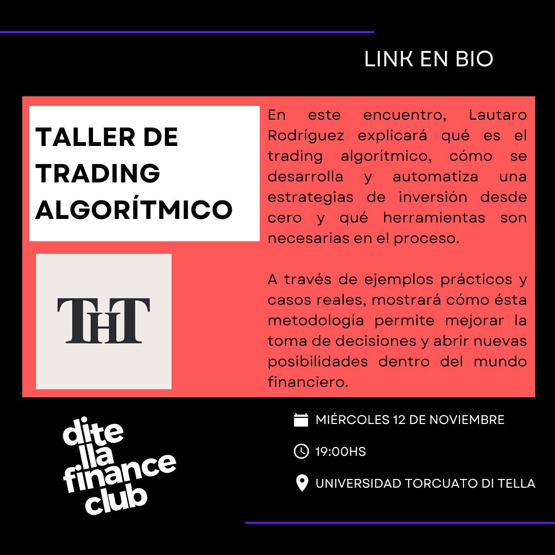 Taller de trading algorítmico desde cero 1
