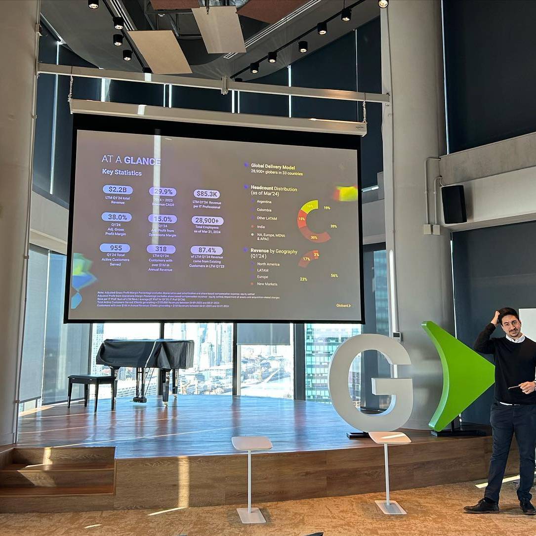 Visita a Globant Tower 3