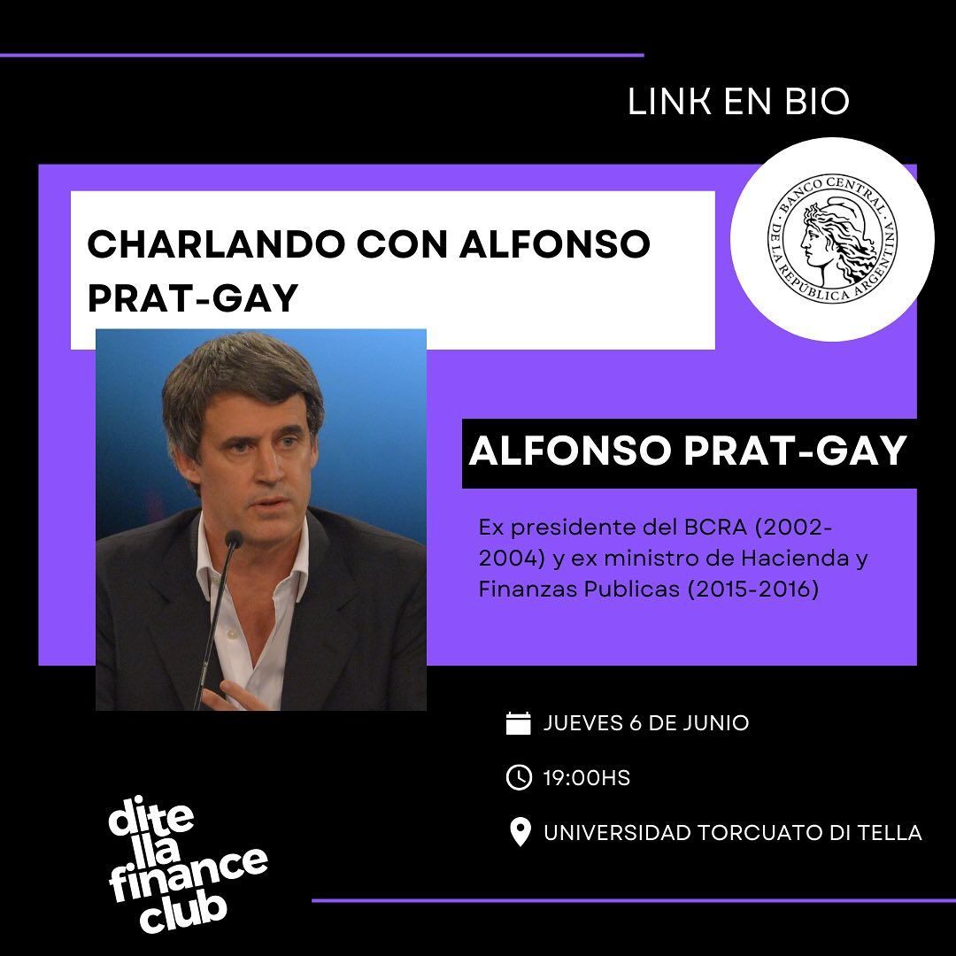 Charla con Alfonso Prat-Gay
