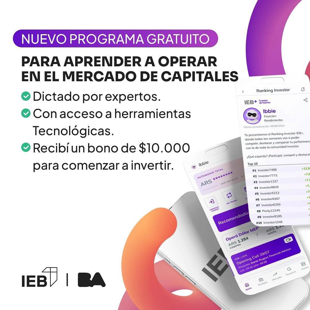Serie gratuita de módulos con profesionales financieros para introducirse en el mercado de capitales 1