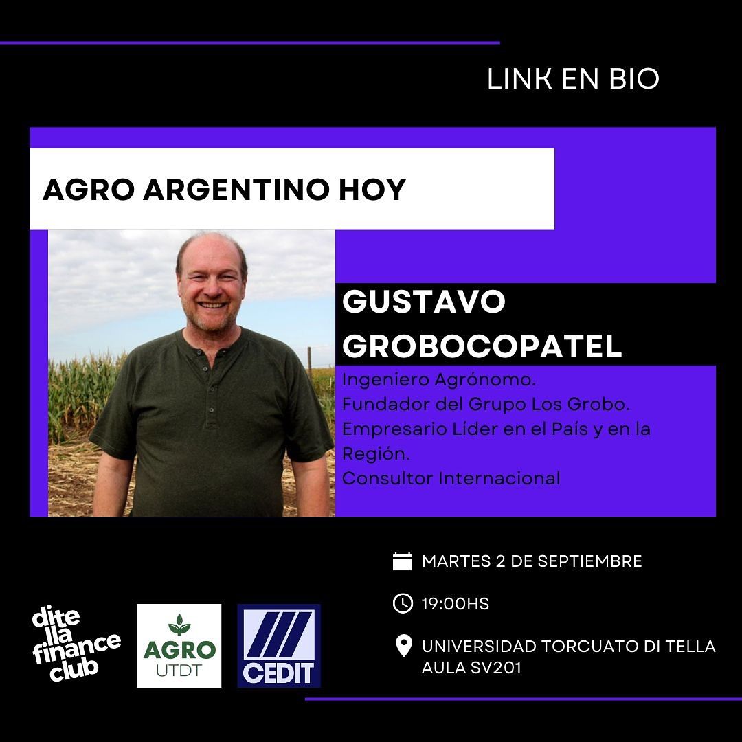 Charla con Gustavo Grobocopatel