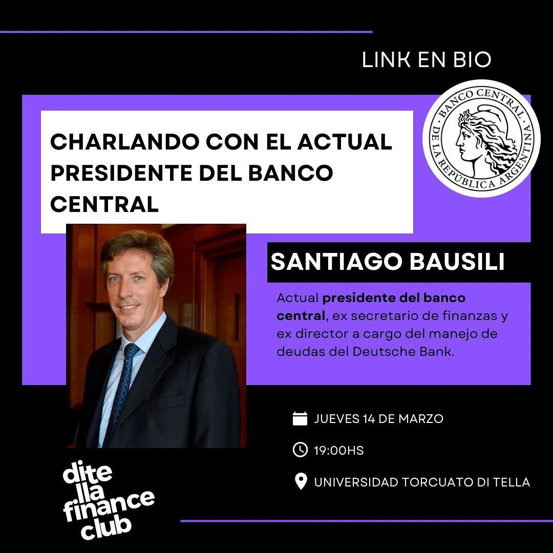 Primera charla del año con Santiago Bausili