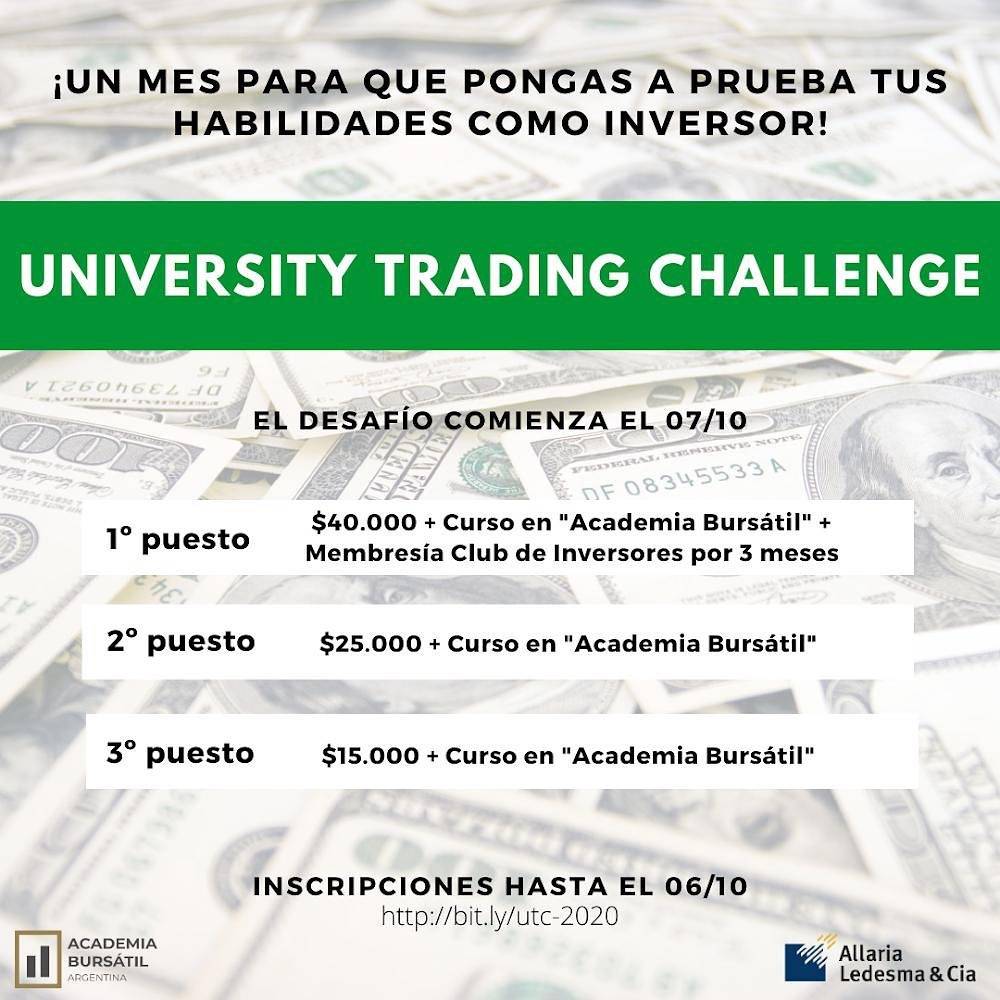 Desafío para invertir USD 100.000 virtuales en la bolsa de Estados Unidos 1