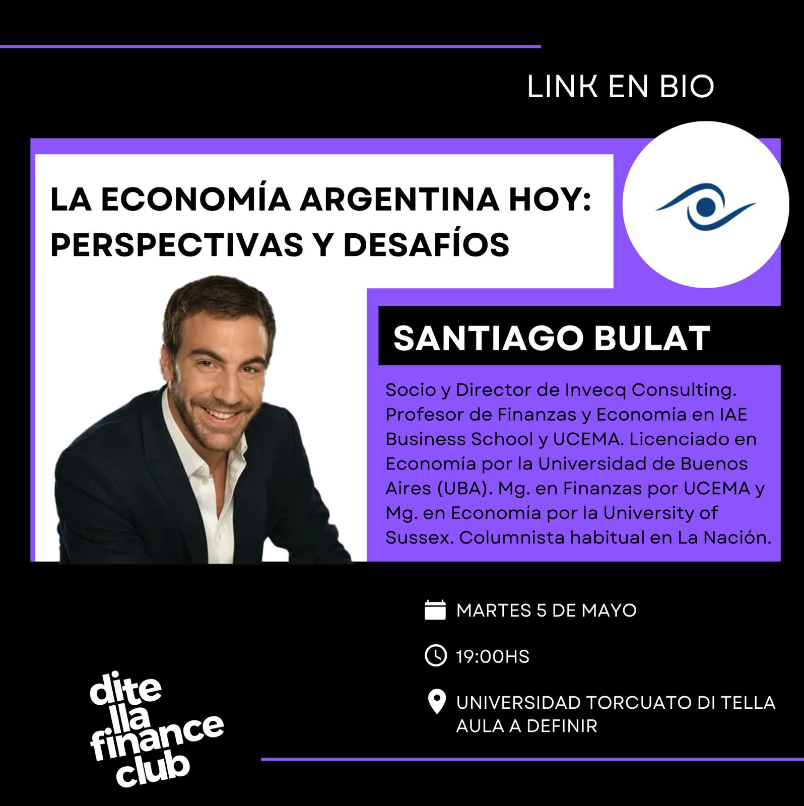 Charla con Santiago Bulat