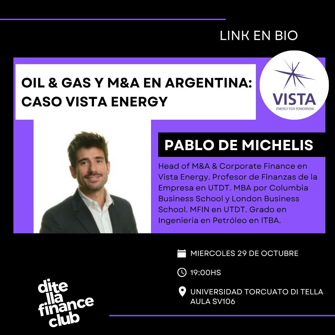 Oil & Gas y M&A con Vista Energy