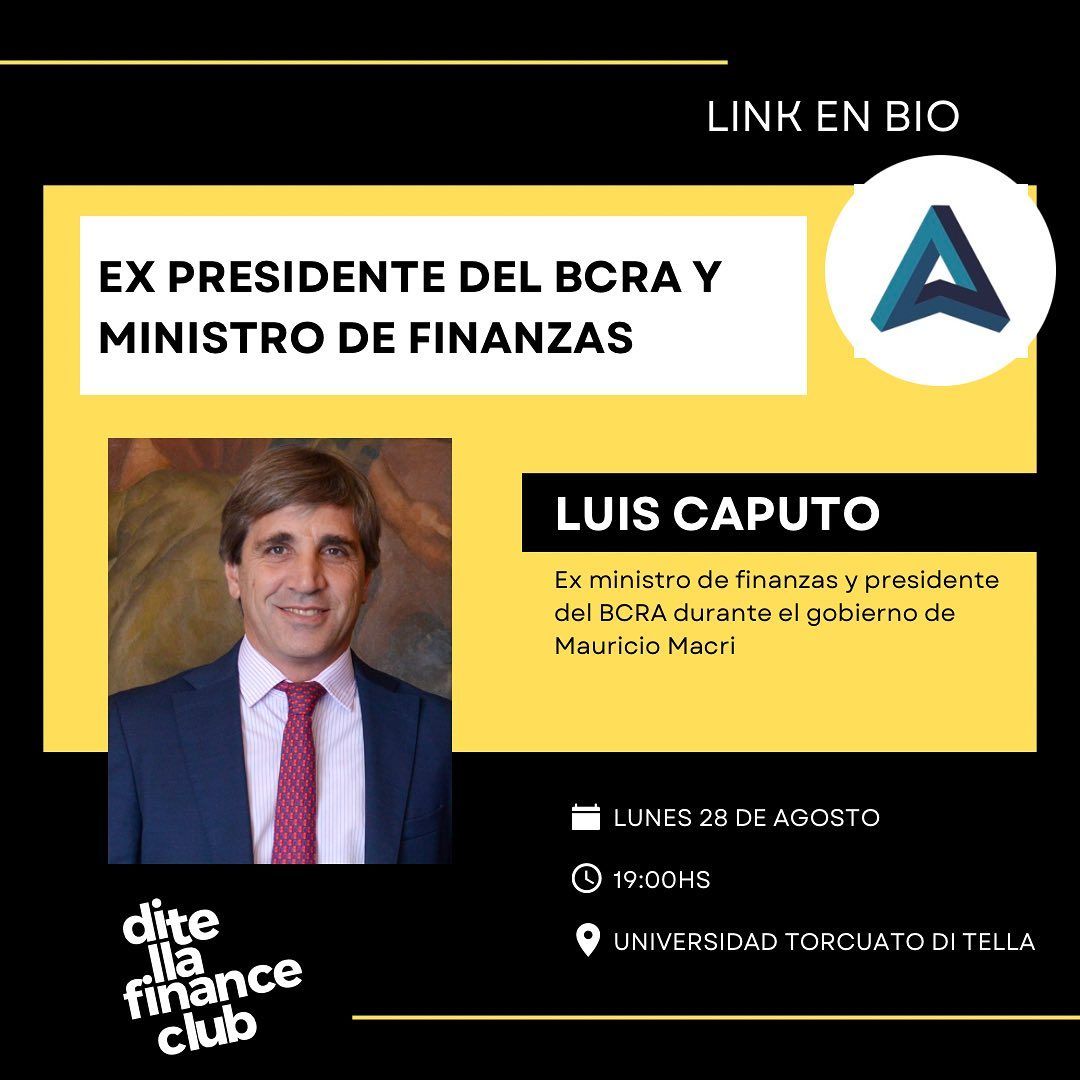 Charla con Luis Toto Caputo