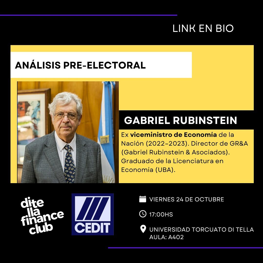 Análisis pre-electoral con Gabriel Rubinstein