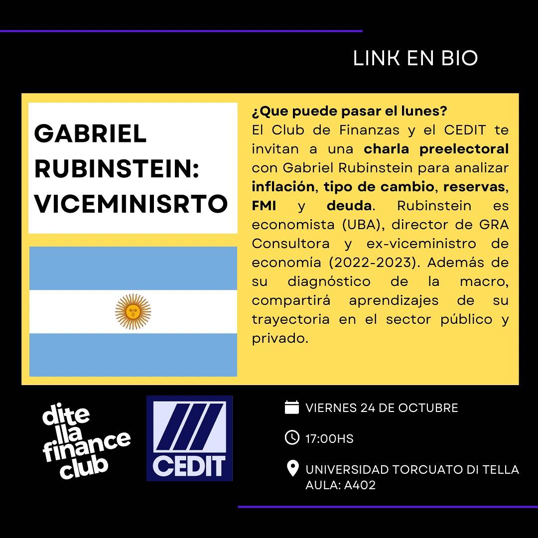 Análisis pre-electoral con Gabriel Rubinstein 1