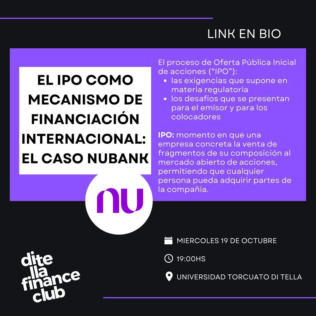 Caso Nubank y proceso de IPO 1