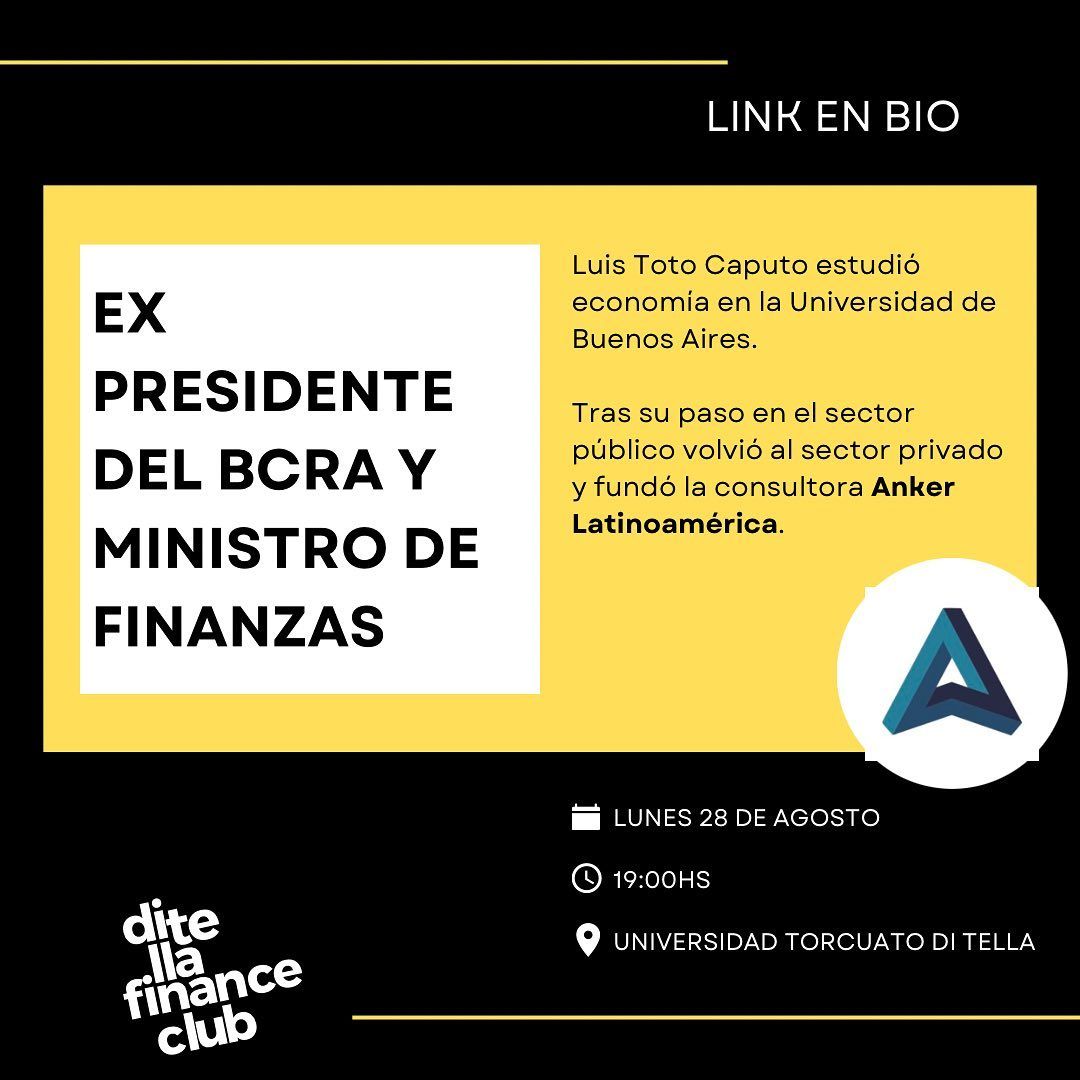 Charla con Luis Toto Caputo 1