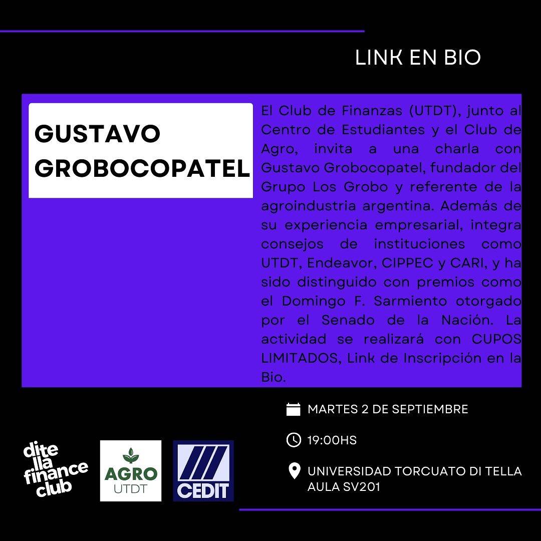 Charla con Gustavo Grobocopatel 1