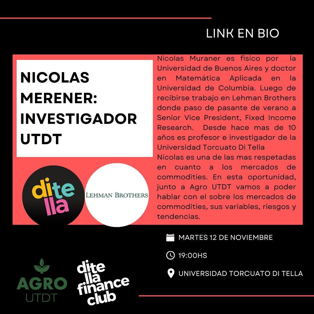 Commodities agrícolas con Nicolás Merener 1