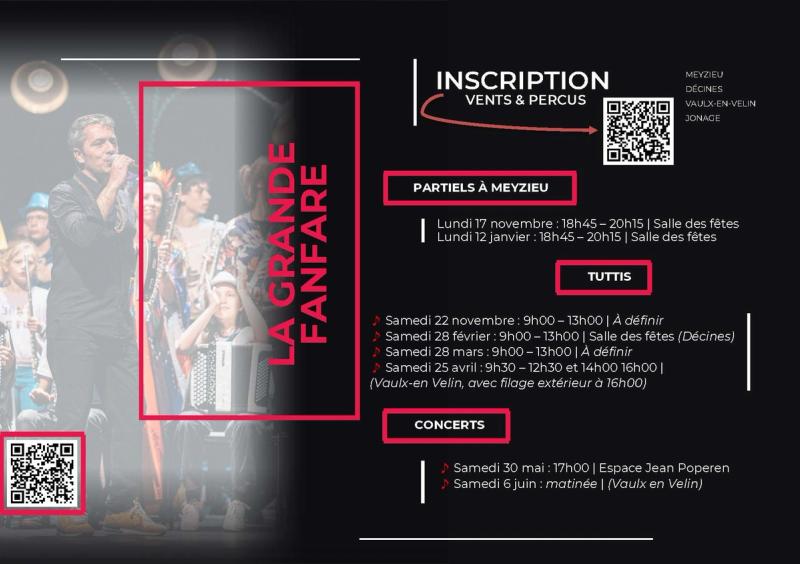 Rejoignez la Grande Fanfare !
