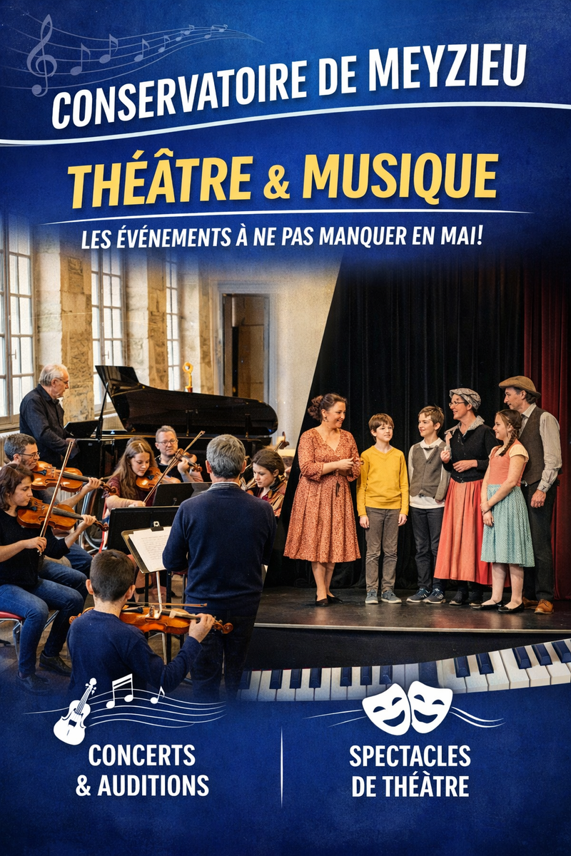 Les rendez-vous musicaux du mois de Mai. 🥳 🎶 