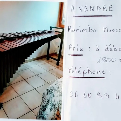 Vends Marimba