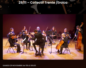 Affiche pour 29/11 - Collectif Trente/Eroica