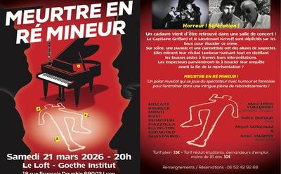Affiche pour MEURTRE EN RÉ MINEUR