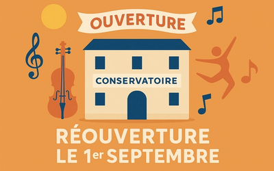 Affiche pour Réouverture de l'administration