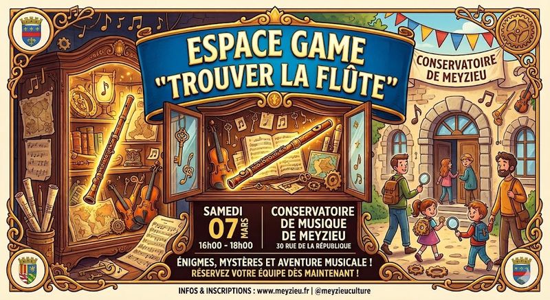 Espace game de samedi 7 mars au conservatoire