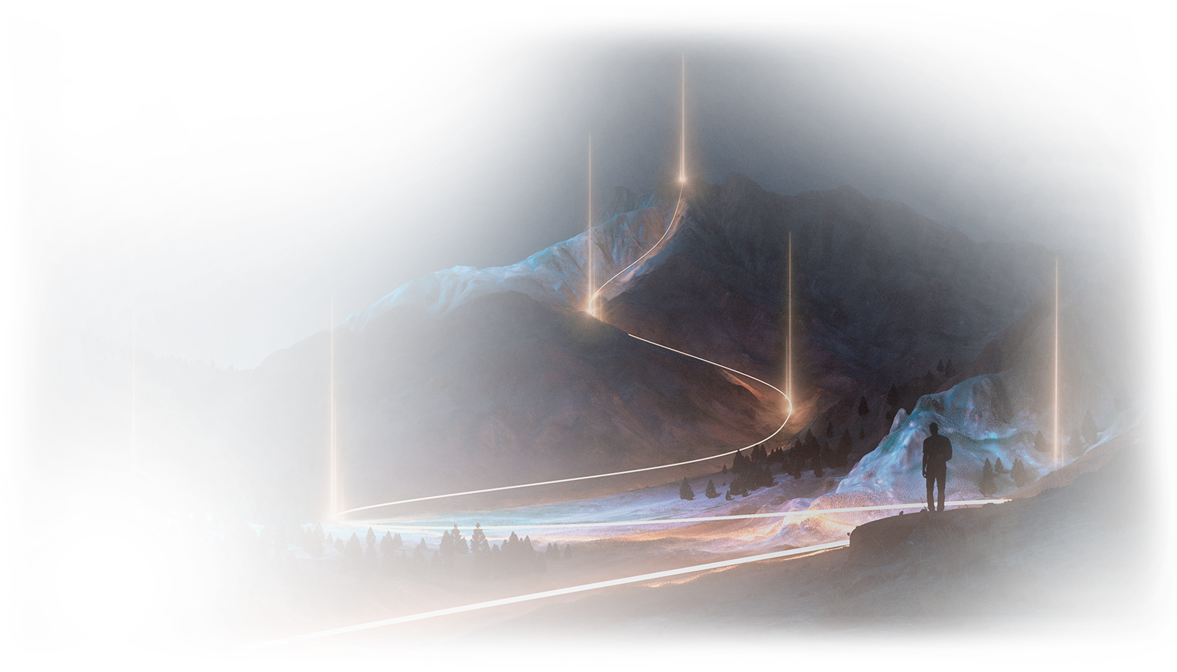 City skyline and buildings