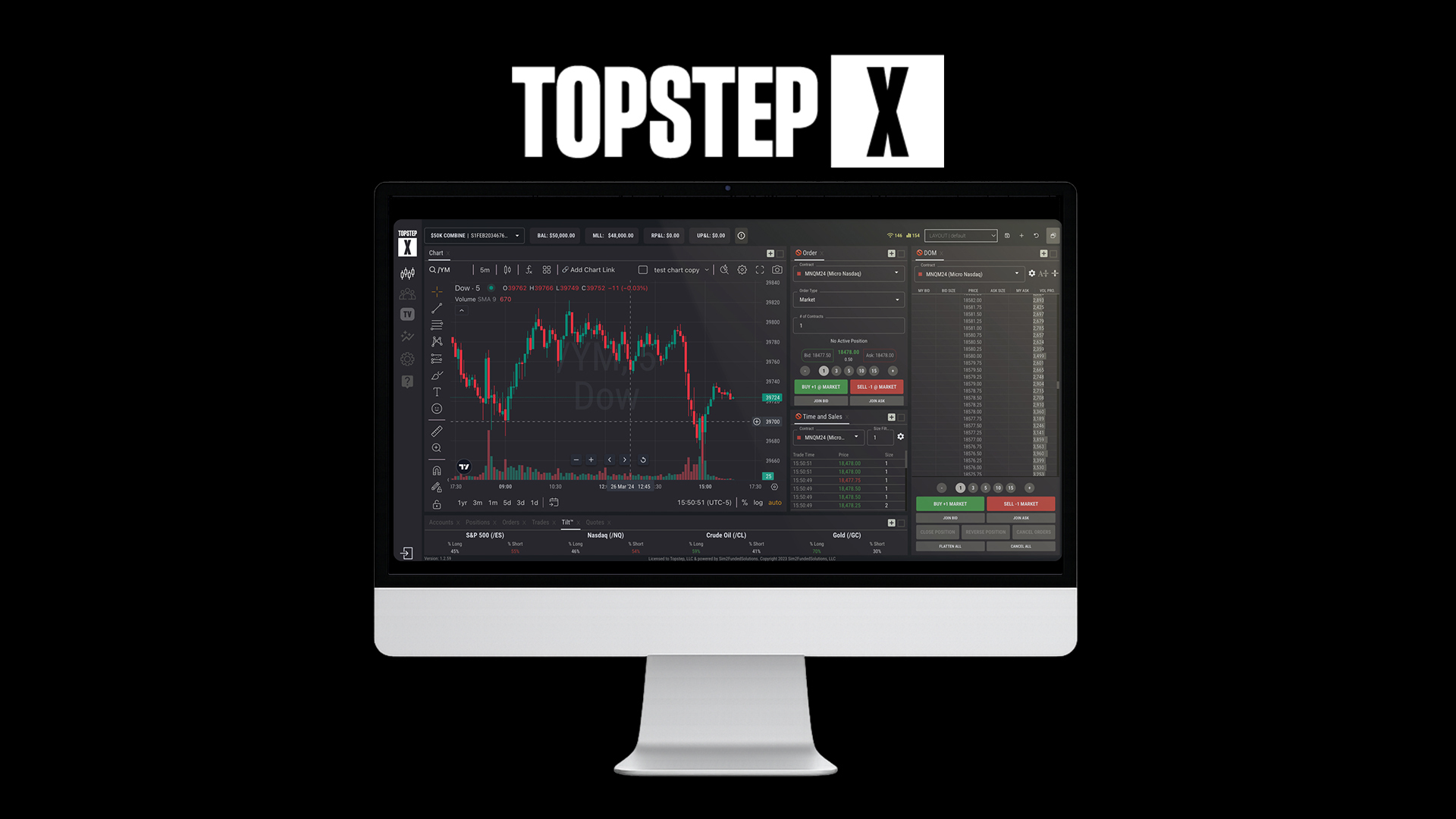 Launch of TopstepX