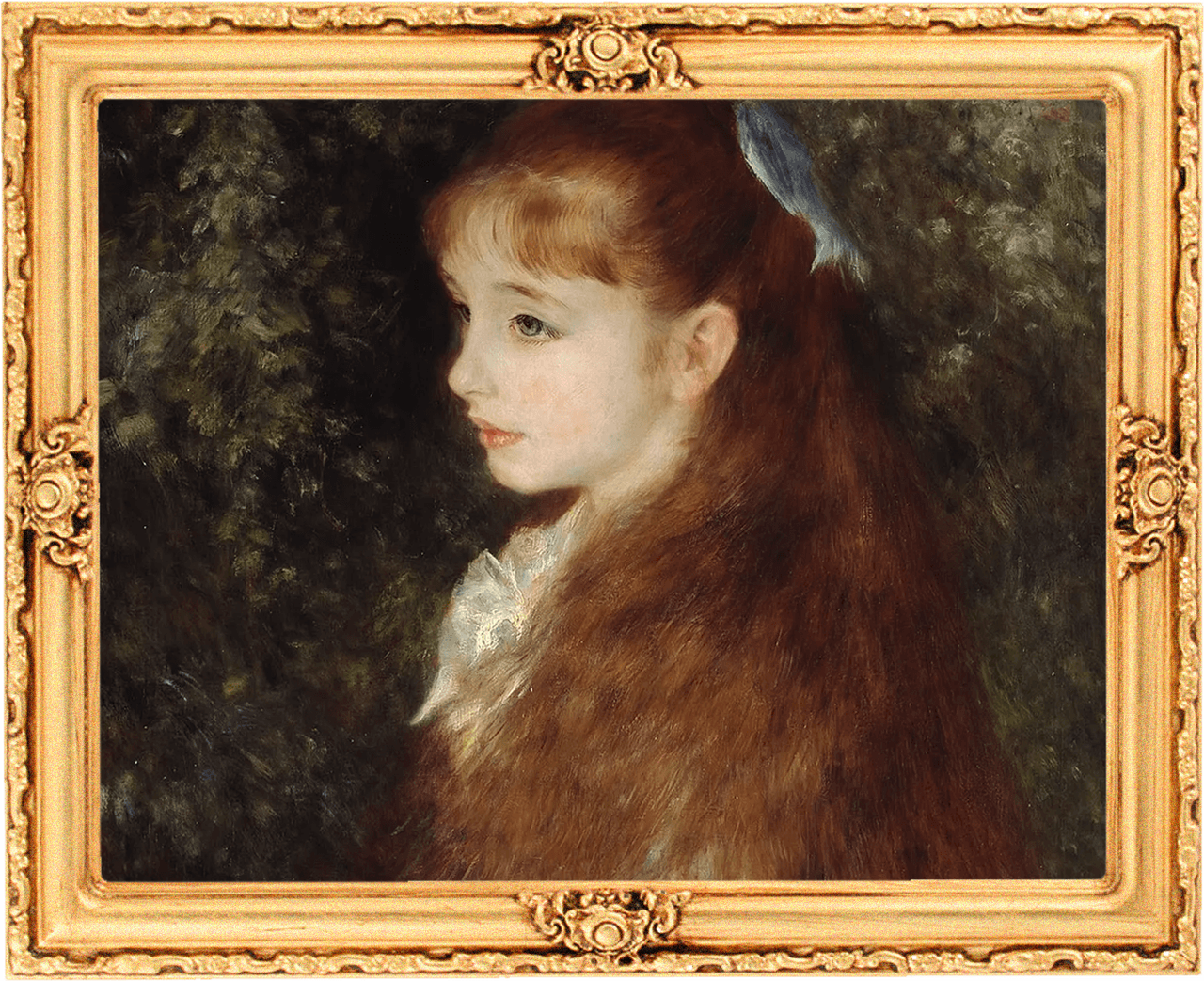 For Irène — framed cover