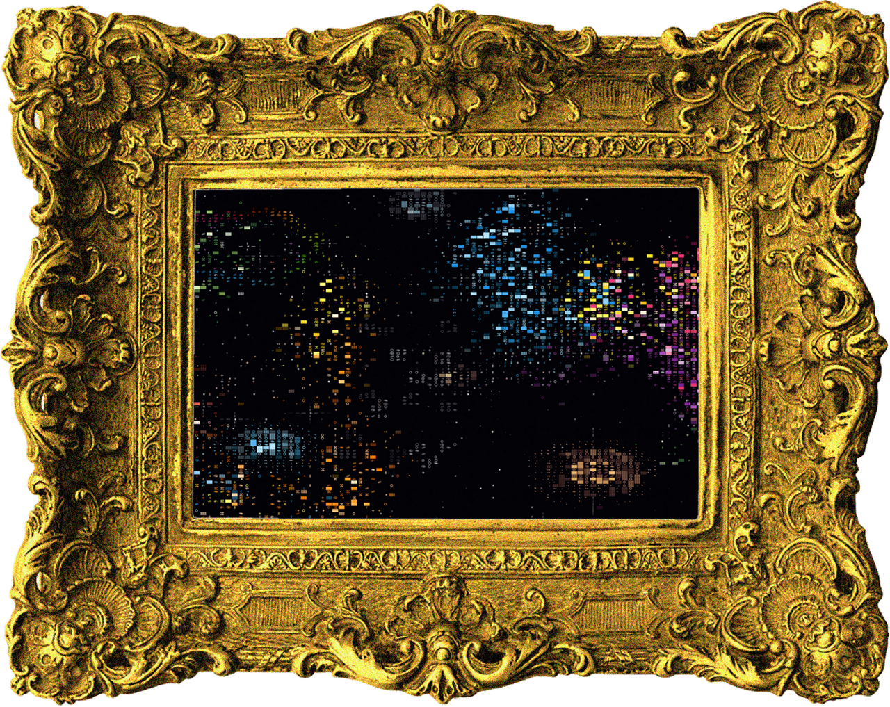 A World Adrift — framed cover