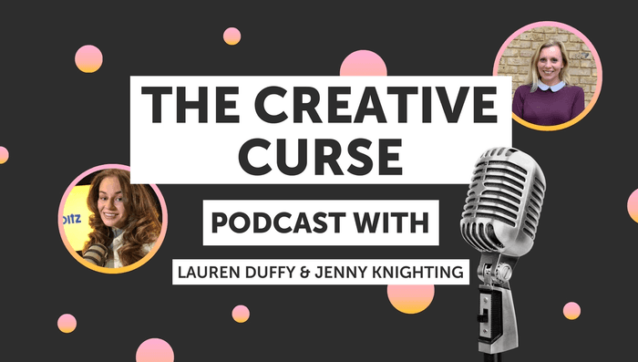 Talking with Lauren Duffy on The Creative Curse podcast, Jenny Knighting discusses the ongoing impact the pandemic has had on marketing and what advice she’d give to young creatives trying to start their careers during Covid-19.