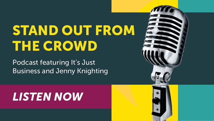How do I convert leads into business? How do I inspire and influence my audience? How do I connect and engage with potential clients and customers? In Dana Dowdell's and Russ Harlow's It's Just Business Podcast, Nutcracker Agency's Founder & CEO Jenny Knighting discusses marketing, branding, and standing out from the crowd in a sea of noise and choices.