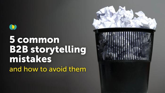 In this blog, we explore some of the biggest B2B storytelling mistakes and explain how B2B brands can do better.