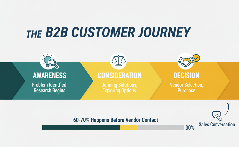 The B2B Customer Journey – what you need to know