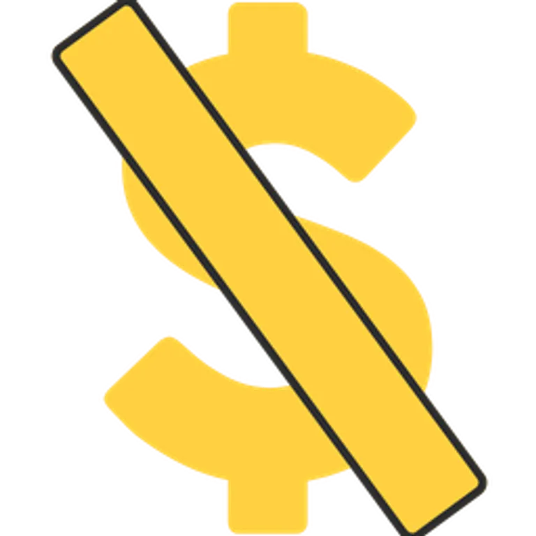 No extra fees for paying monthly