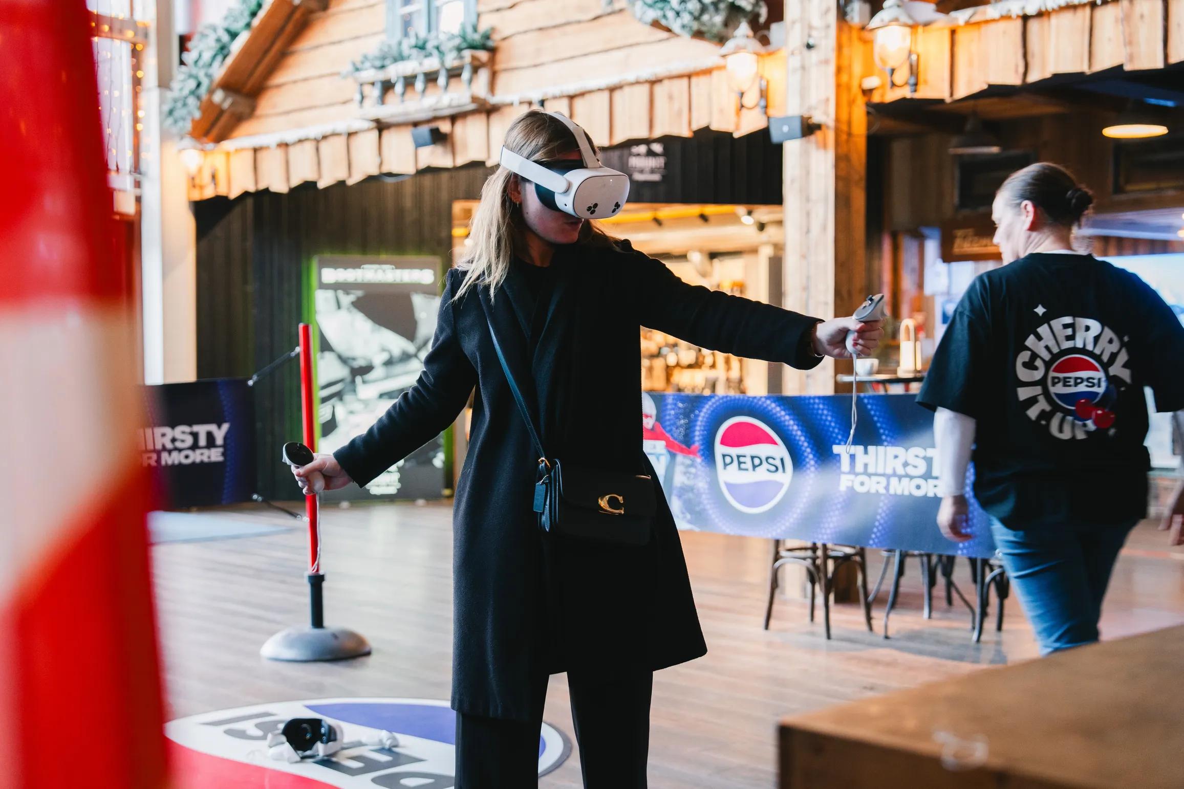 Fast runs. Big laughs. Echte competitie — uitgerold over 8 SnowWorld-locaties en de Haagse wintermarkt.