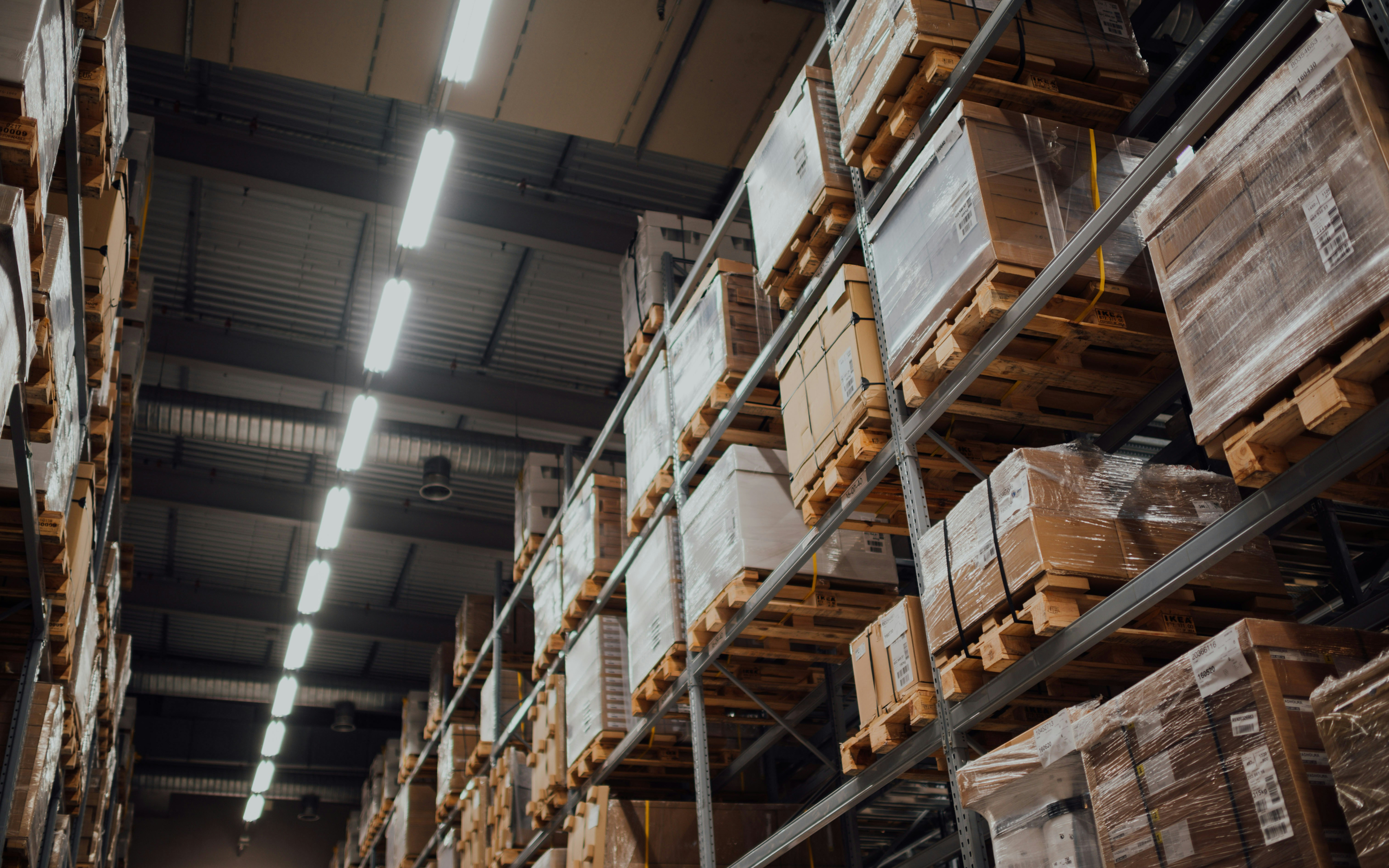Warehouse palettes