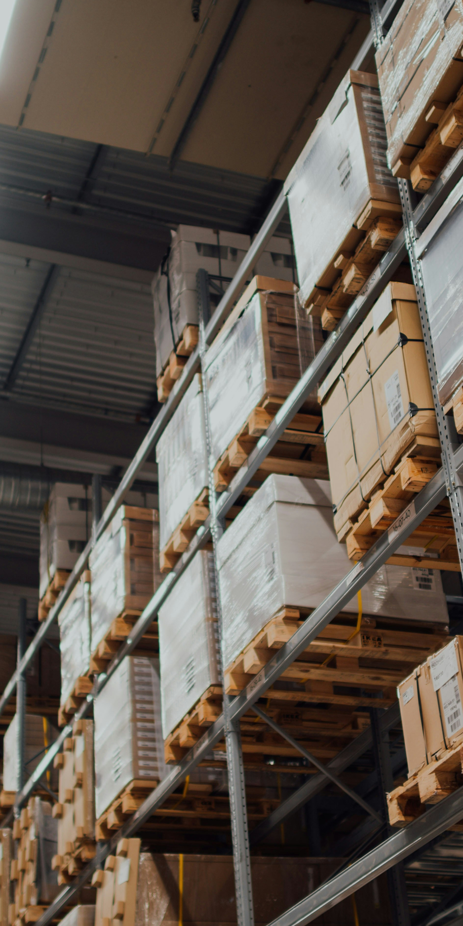 Warehouse palettes
