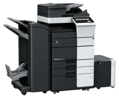Konica Minolta bizhub c458 photocopier, view 4