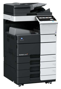 Konica Minolta bizhub c458 photocopier, view 2