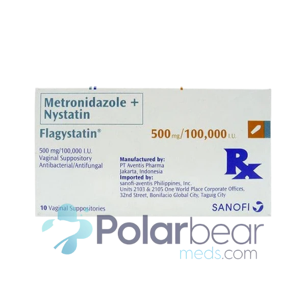 Flagystatin Ovules Suppositories