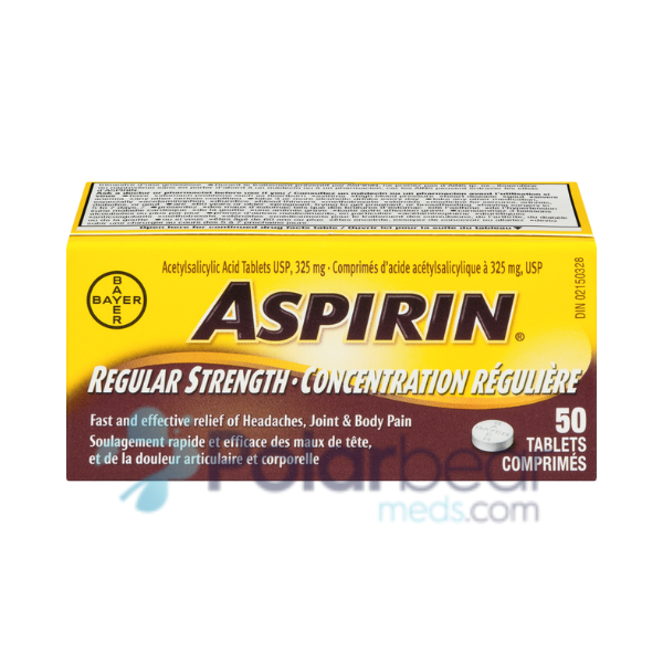 ASPIRIN Coated Delayed Release Regular Strength