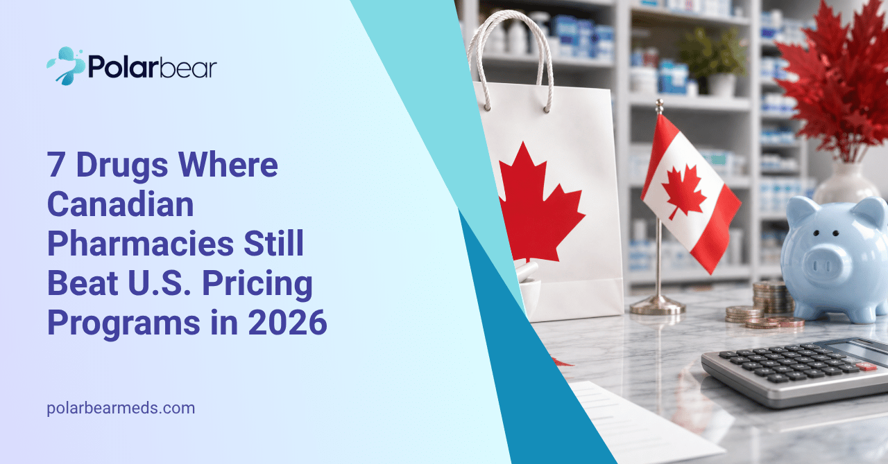7 Drugs Cheaper Through Canadian Pharmacies in 2026