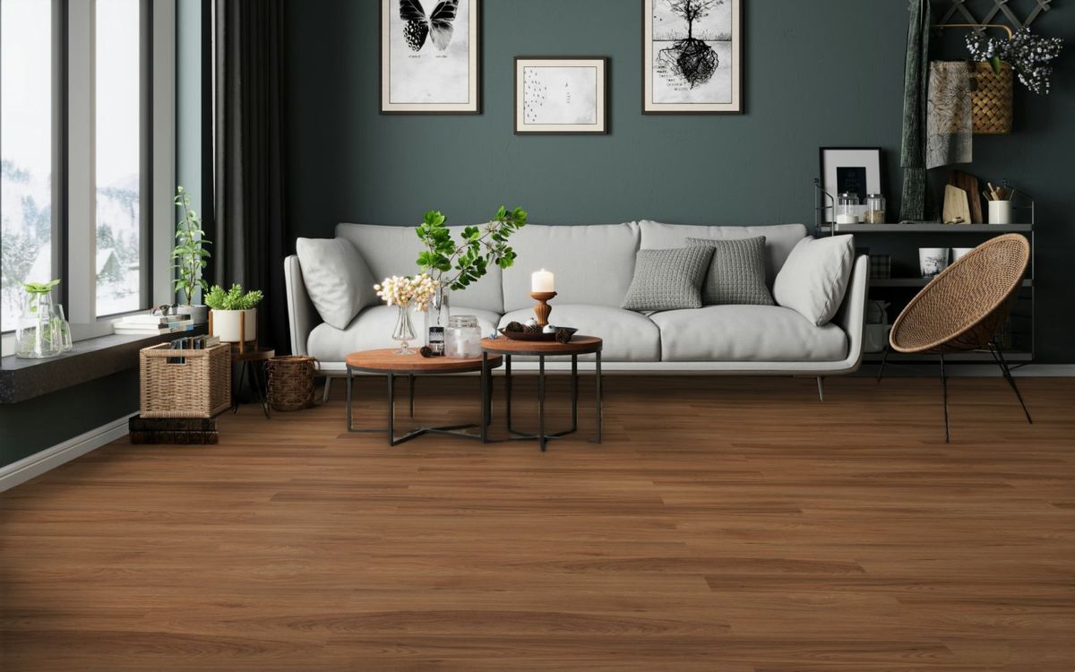 Ruby Falls luxury vinyl flooring room scene